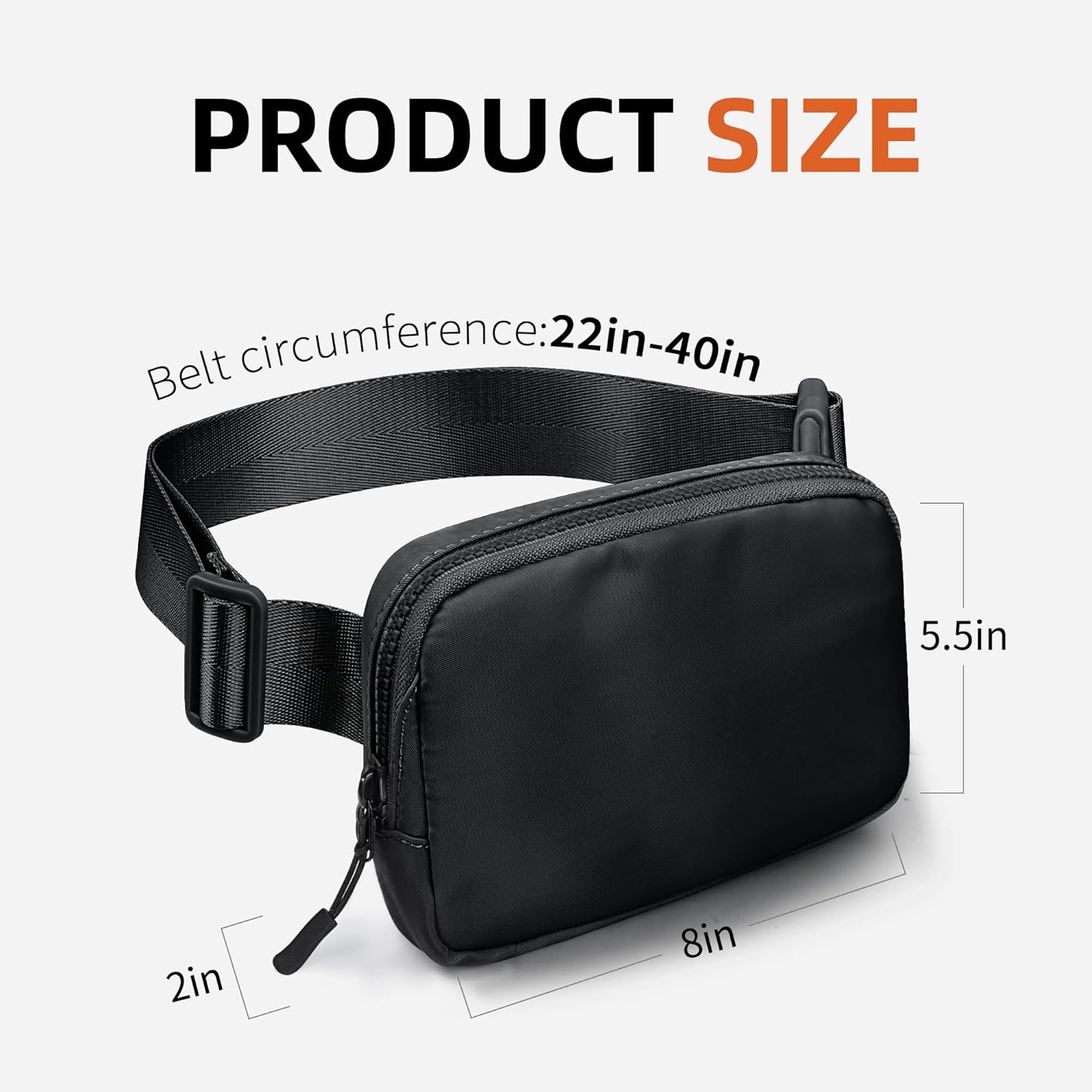 Riñonera a la moda, mini bolsa cruzada para cinturón con correa ajustable, bolsa de cintura pequeña para entrenamiento, correr, viajar, senderismo,