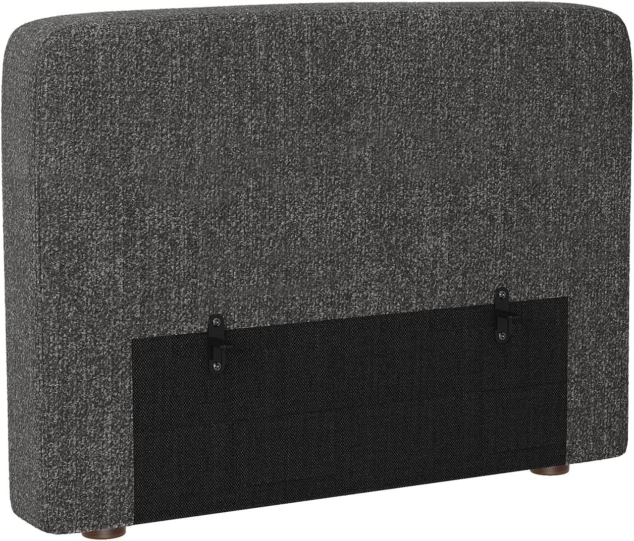 HONBAY Módulo de respaldo de reposabrazos para sofá modular de gran tamaño, marco traseroreposabrazos izquierdo o derecho, gris oscuro