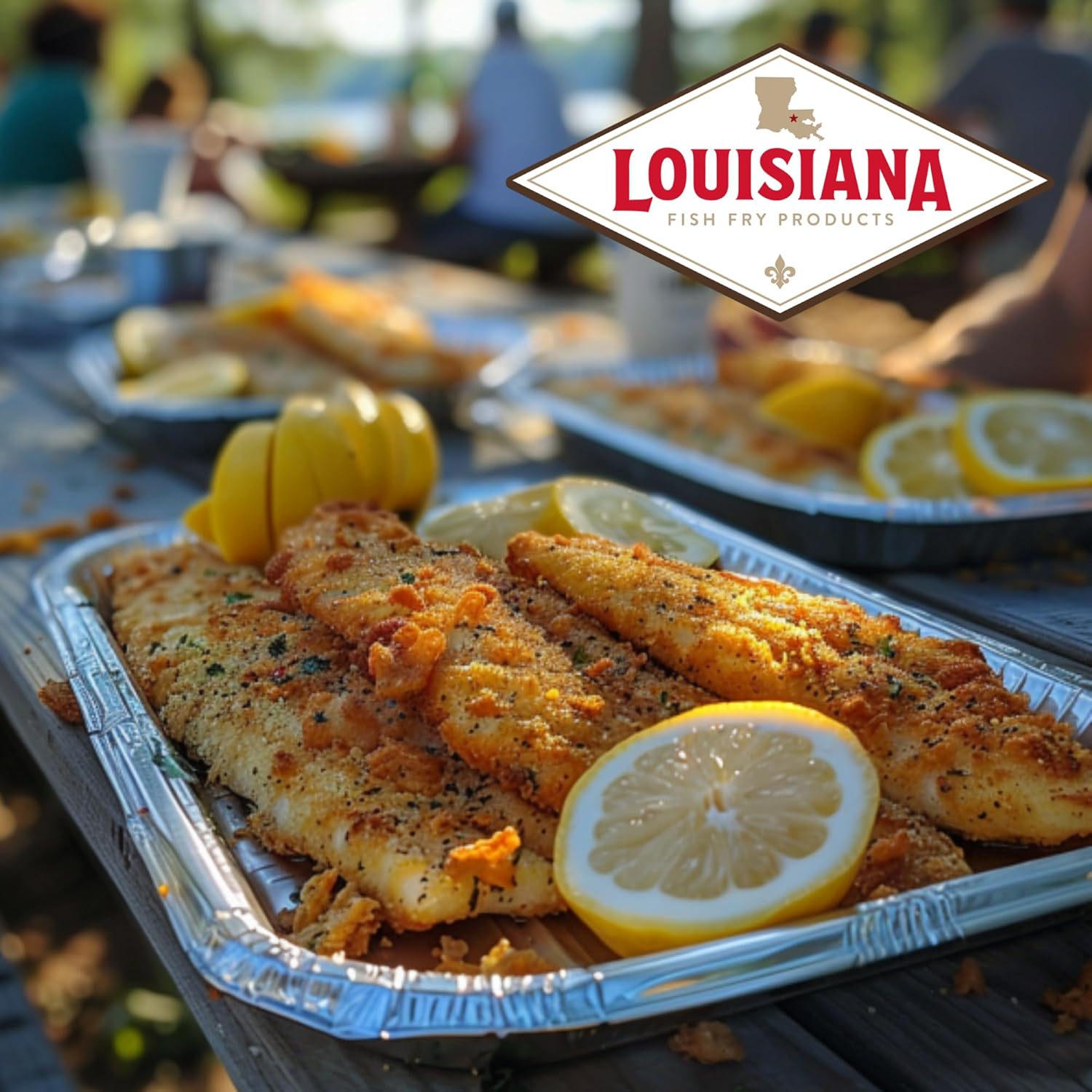 Louisiana Fish Fry Products Mezcla variada de papas fritas sazonadas, 2 de cada sabor, paquete de 6, sabor sureño para cualquier plato