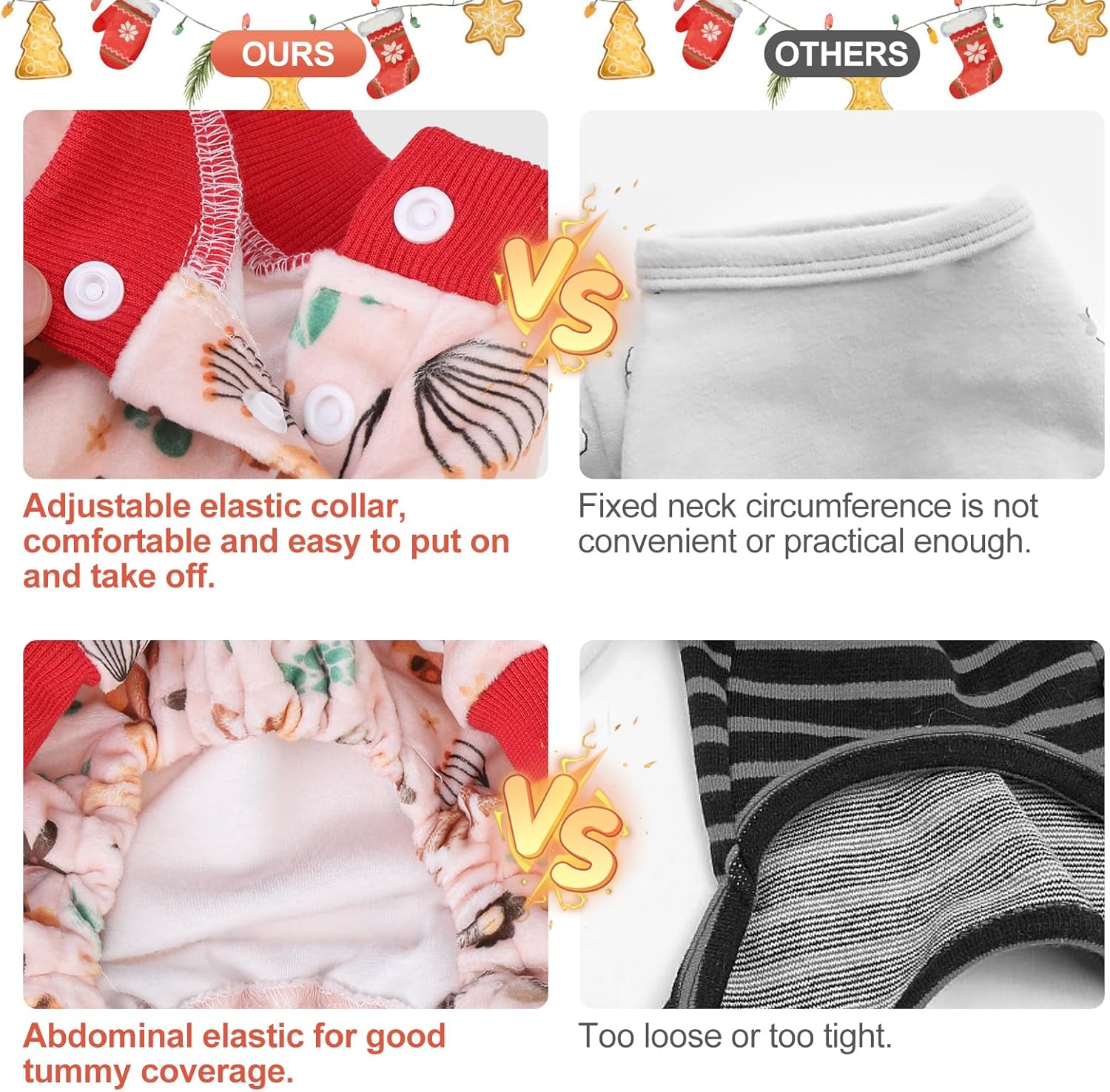 BEAUTYZOO Pijama elástico para perros pequeños y medianos, ropa de terciopelo suave para primavera y verano, para niñas y niños, con cuello