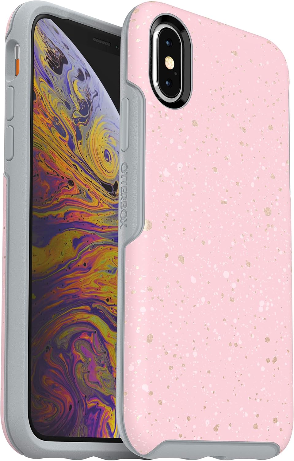 OtterBox Symmetry Series – Estuche para Samsung iPhone X  XS. Rosado