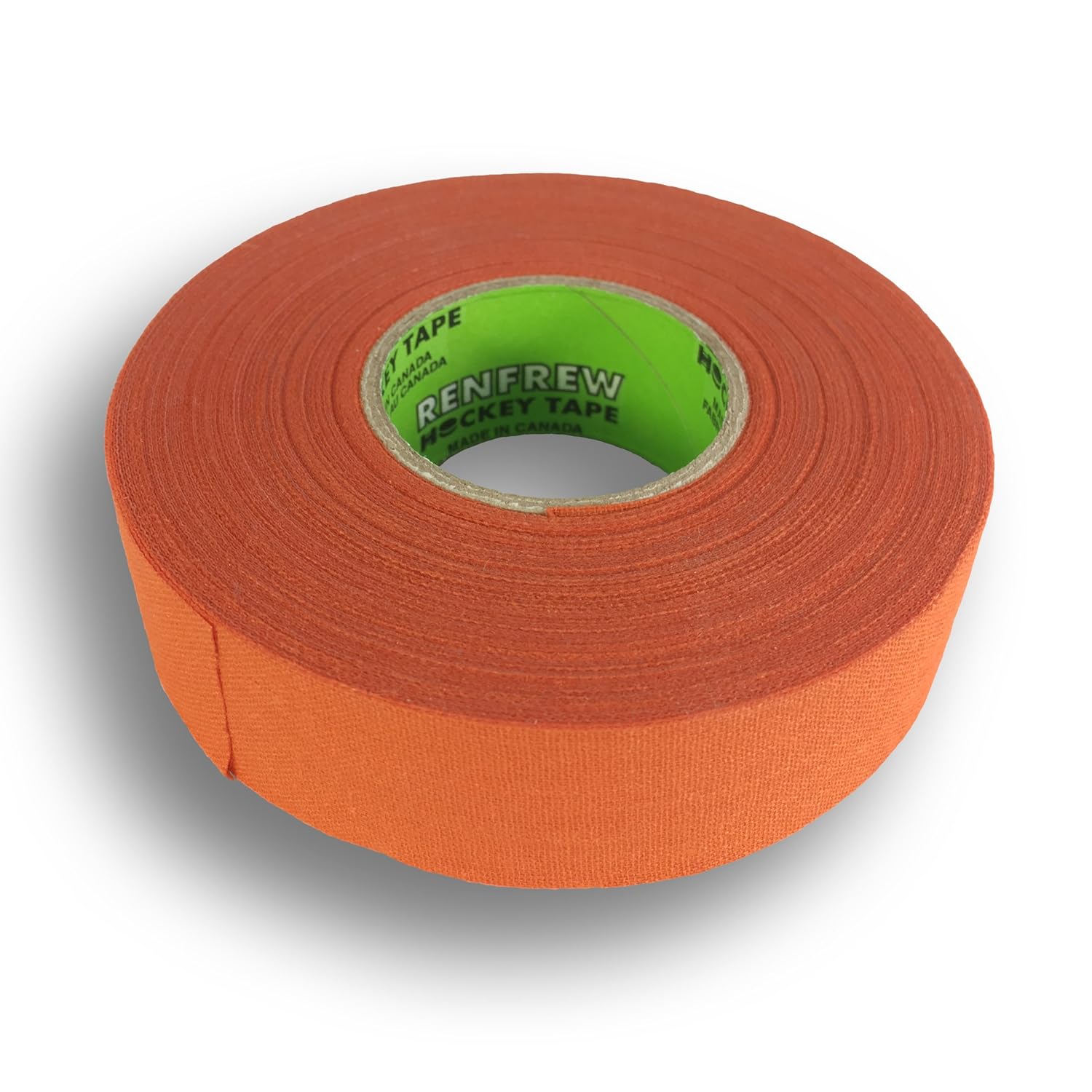 Renfrew, Cinta de hockey de tela, 1″ (naranja brillante, 82.0 ft)