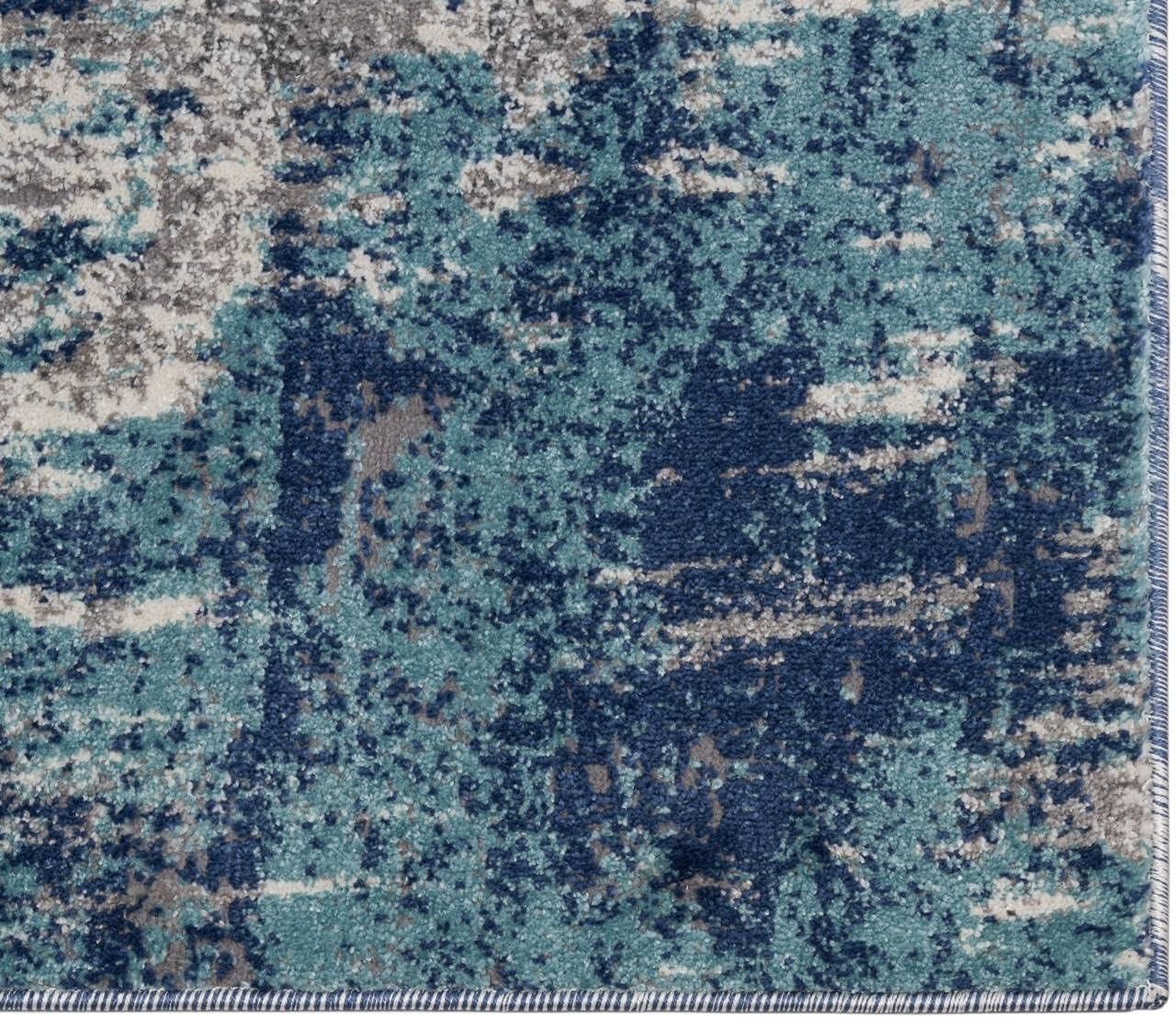 7680 – Alfombra abstracta moderna, tamaño grande