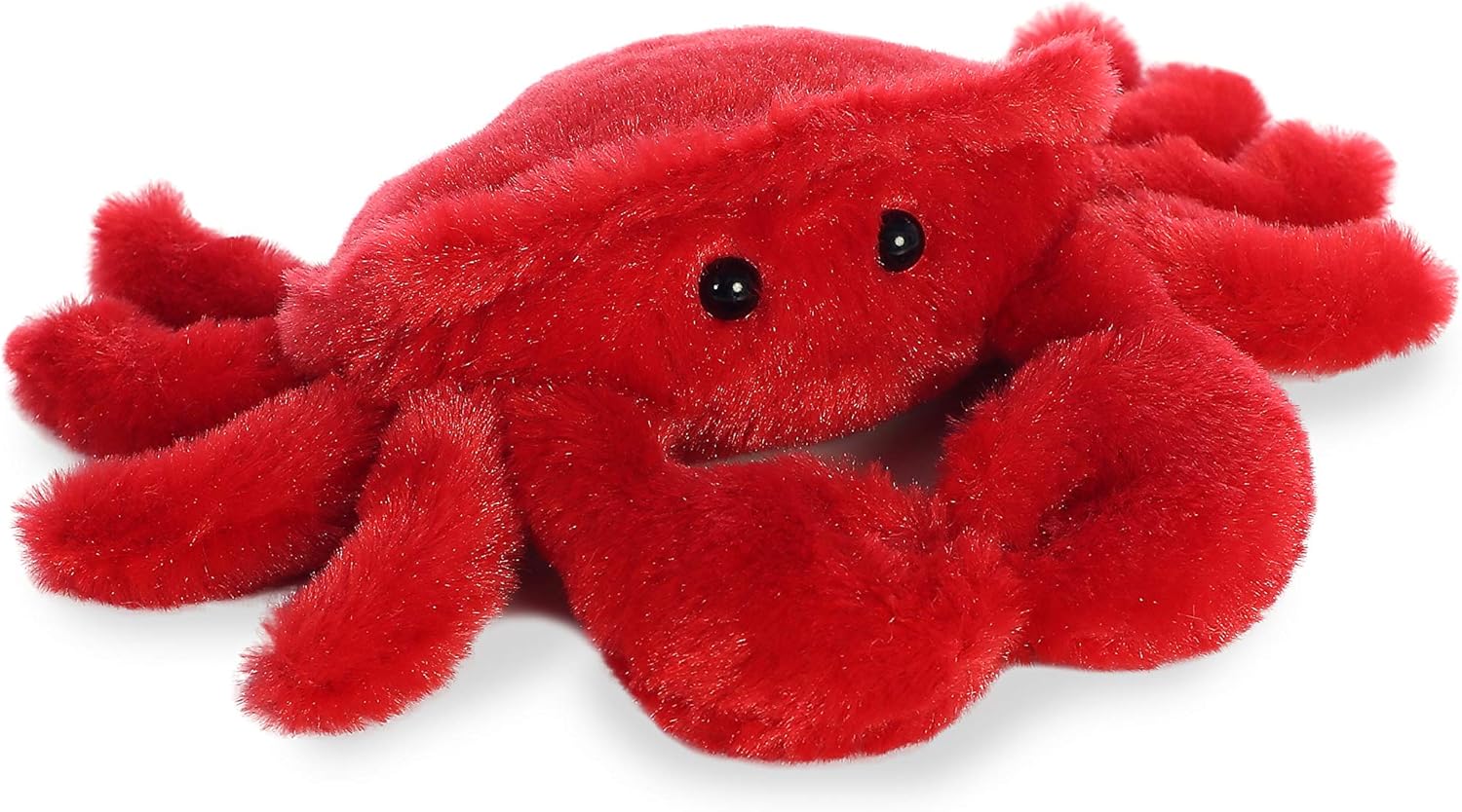 Aurora – Adorable Mini Flopsie cangrejo de peluche – Animal de peluche, facilidad para jugar, compañero eterno – Rojo, 8 pulgadas