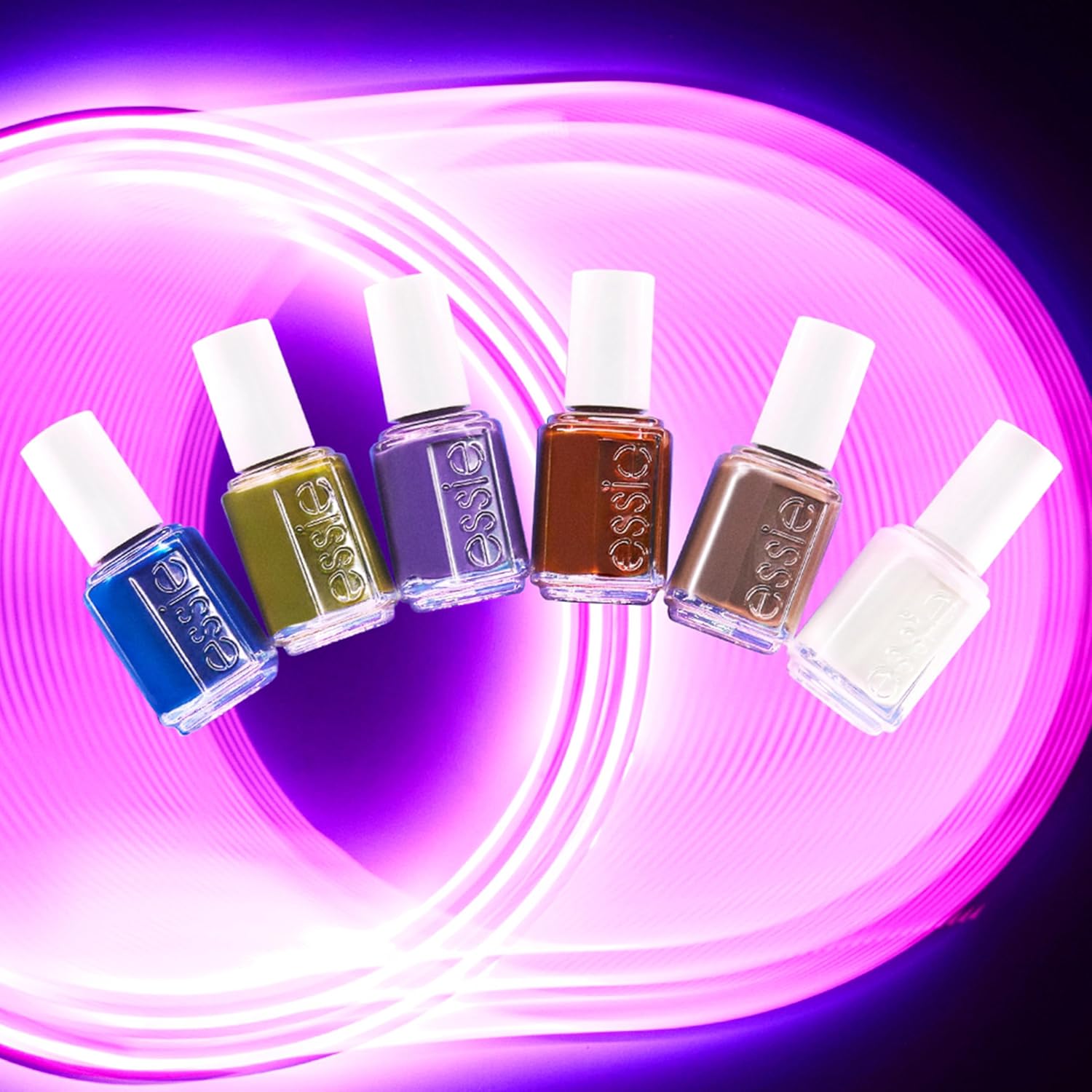 essie – Esmalte de uñas con calidad de centro de manicura, vegano, otoño de 2023, gris blanco, Dance ‘Til Dawn, 0.46 onzas líquidas