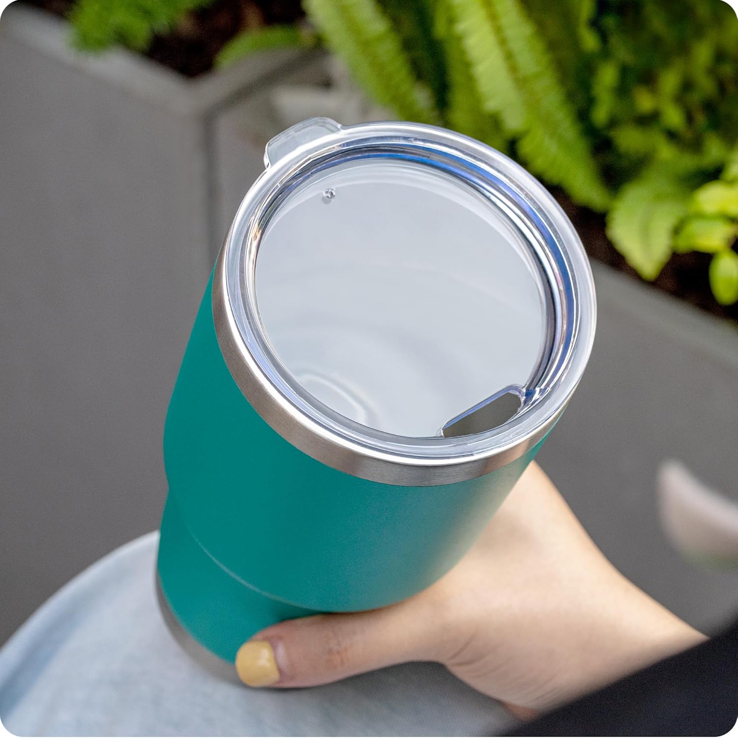 Tapa de compatibilidad de vasos de 30 onzas, a prueba de derrames, resistentes a salpicaduras para vasos, fundas para YETI Rambler, BJPKPK y más,