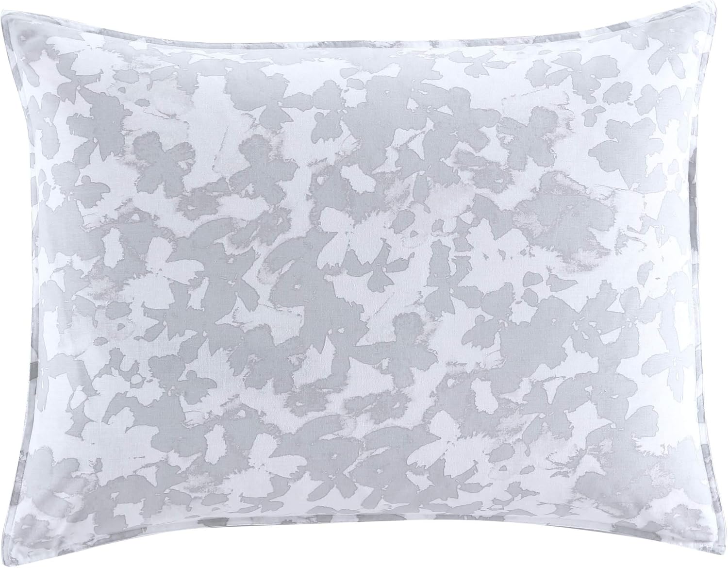 Kenneth Cole – Juego de funda de edredón tamaño King, ropa de cama de algodón suave para todas las estaciones, prelavado para mayor suavidad (gris