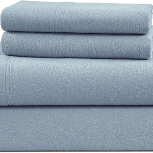 Juego de sábanas de franela de 100 % algodón de 4 piezas, tamaño California King, ropa de cama ligera, cepillada para mayor suavidad, transpirable, Juego de sábanas de franela de 100 % algodón de 4 piezas, tamaño California King, ropa de cama ligera, cepillada para mayor suavidad, transpirable,