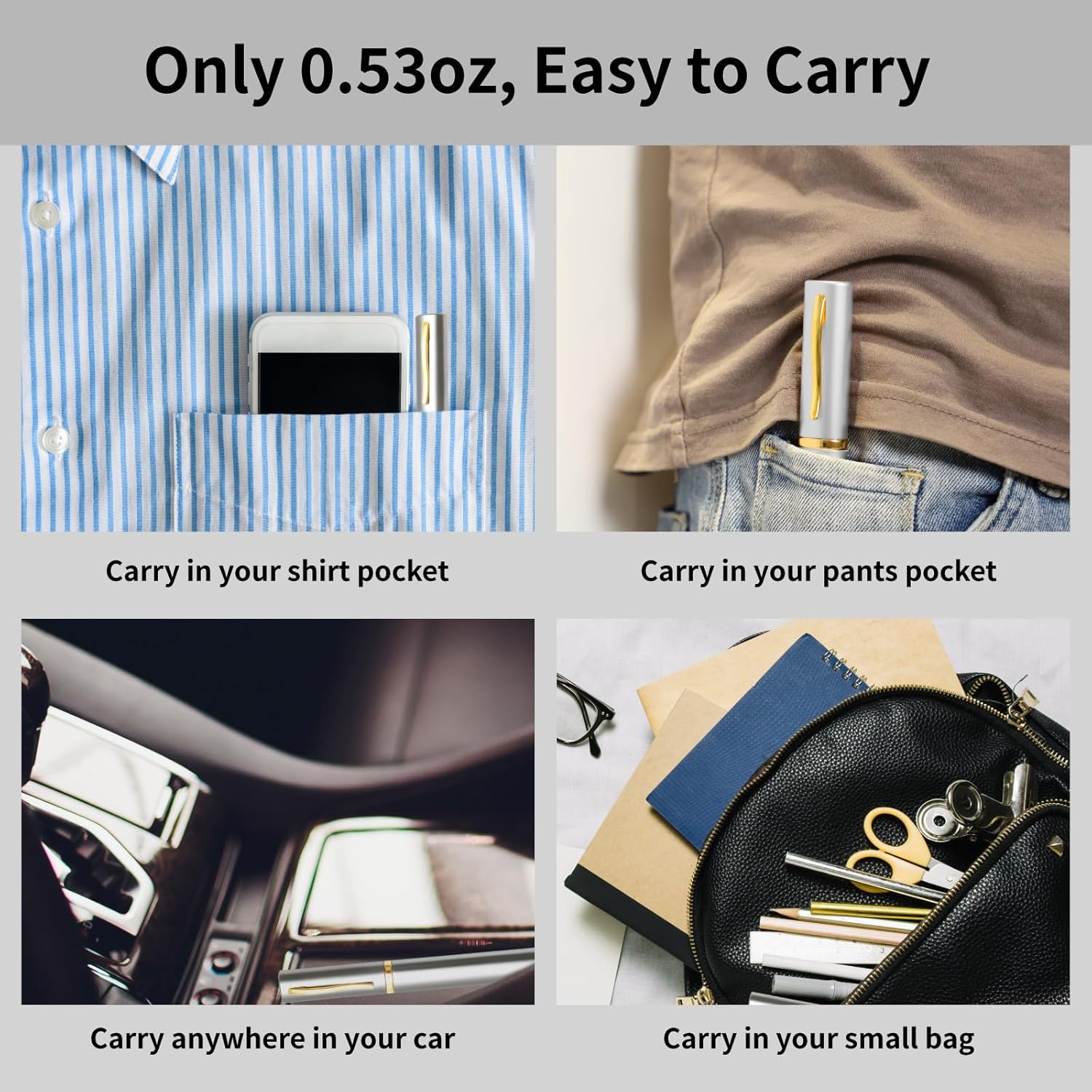 DXYXYO Mini lentes de lectura para mujeres y hombres, compactos, pequeños, de bolsillo, con estuche portátil
