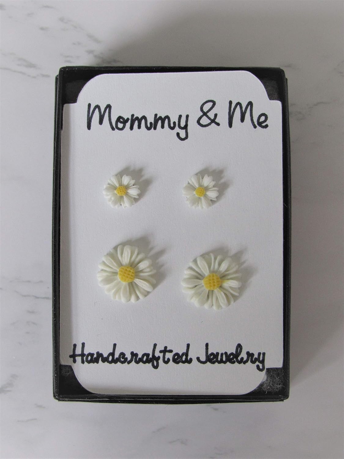 Daisy Studs, Mommy & Me Stud Earrings, Mother and Daughter Daisy Earrings, Spring Earrings, Matching Daisy Earrings, Mom Daughter Jewelry