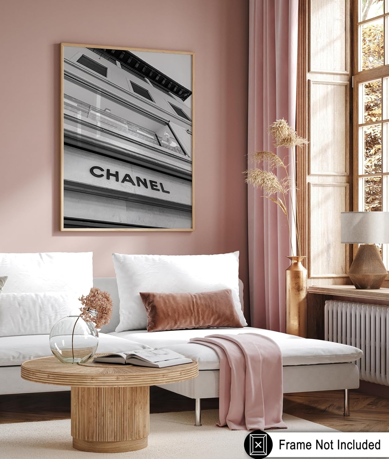 Poster Master Póster de marca de lujo, impresión frontal de tienda, arte de alta moda, arte de arquitectura, regalo para él, ella y fashionista,