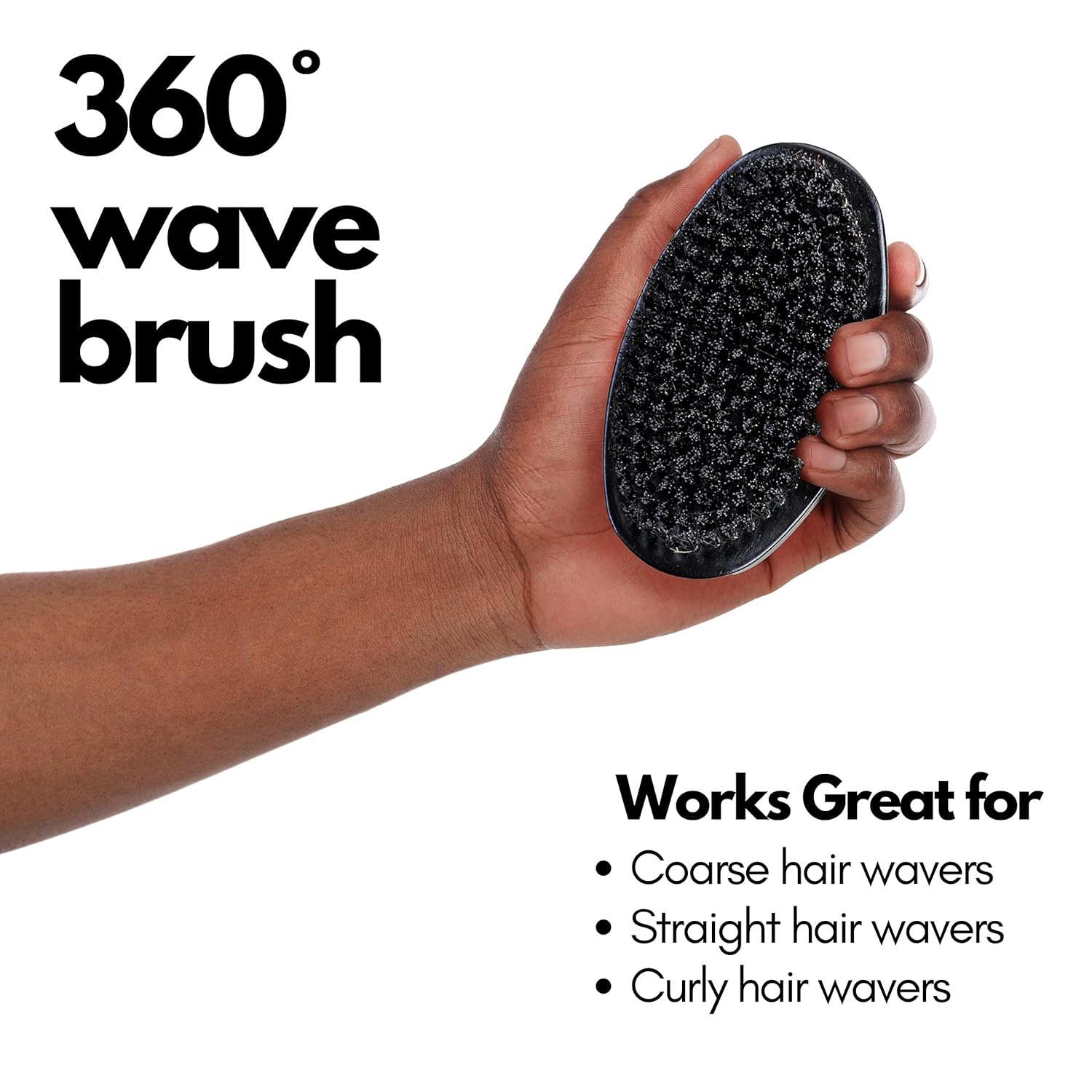 Ocean View Deep Waves Pomade Cepillo ondulado 360 + grasa de ondas 360