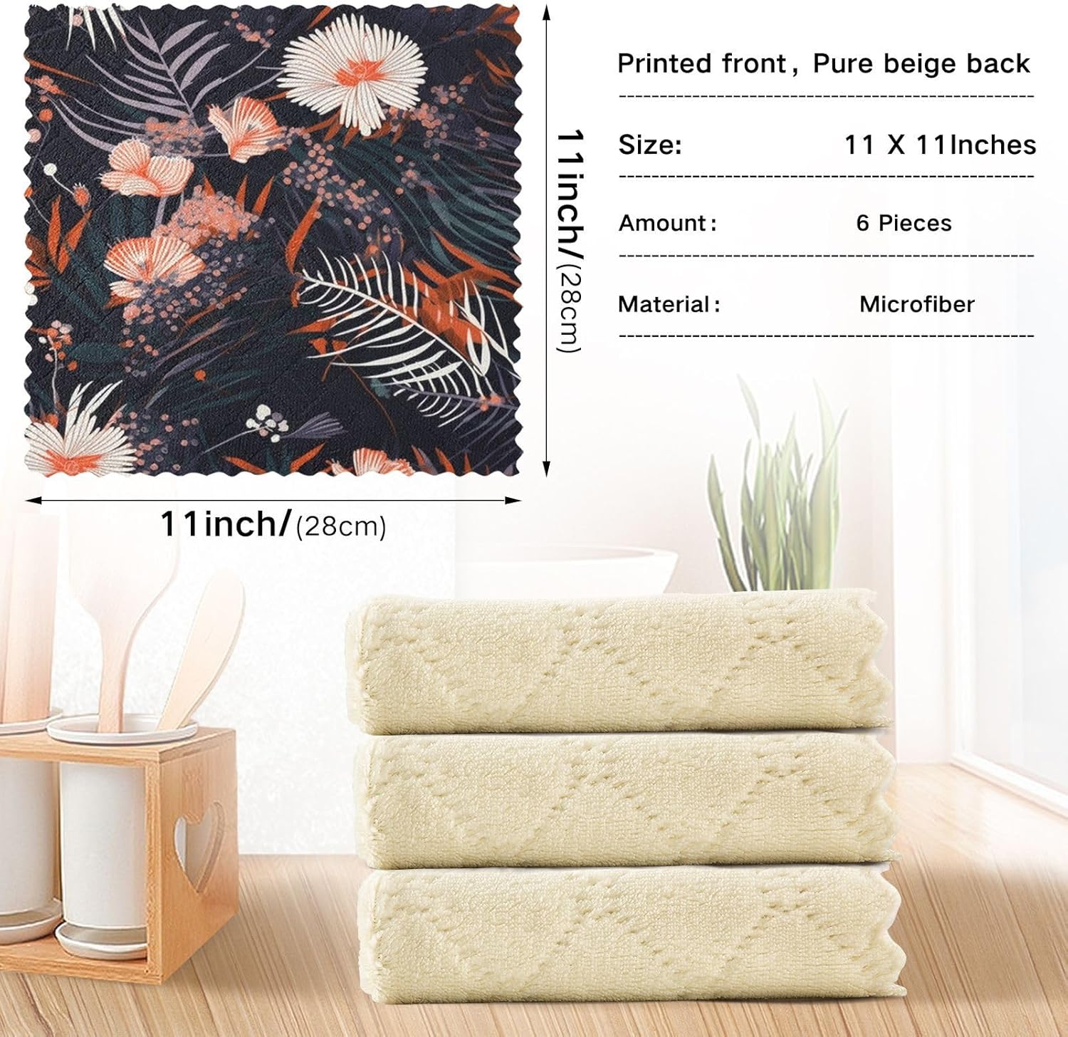 Plants Flowers Red Pink White Car Drying Towels Extra Large Print Tea Towel Country Kitchen Terry Towels Decorative Hand Towels Kitchen