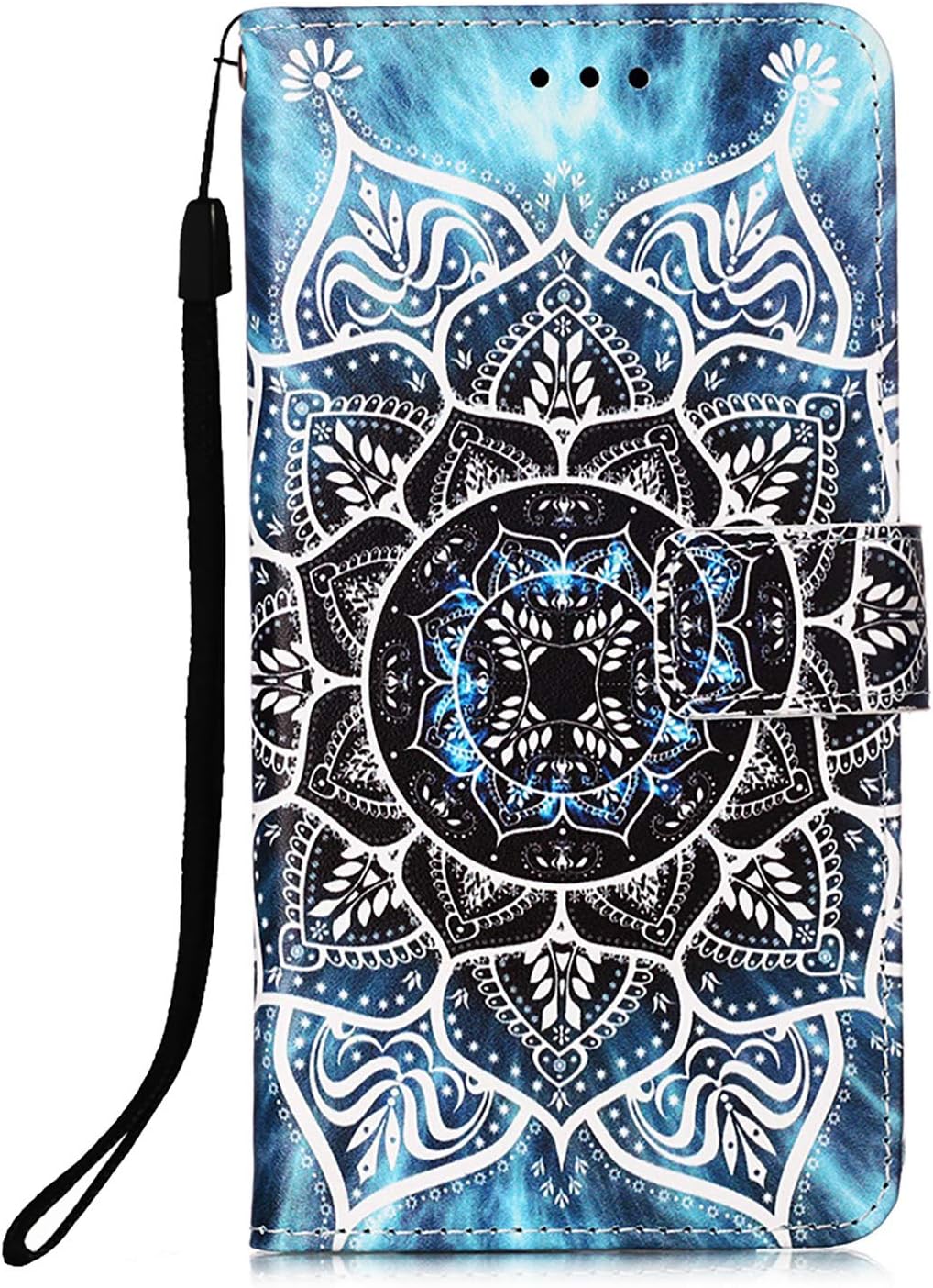 Funda para Galaxy S22 Ultra, Funda tipo cartera para Galaxy S22 Ultra, Soporte de billetera Funda protectora de piel sintética con ranuras para