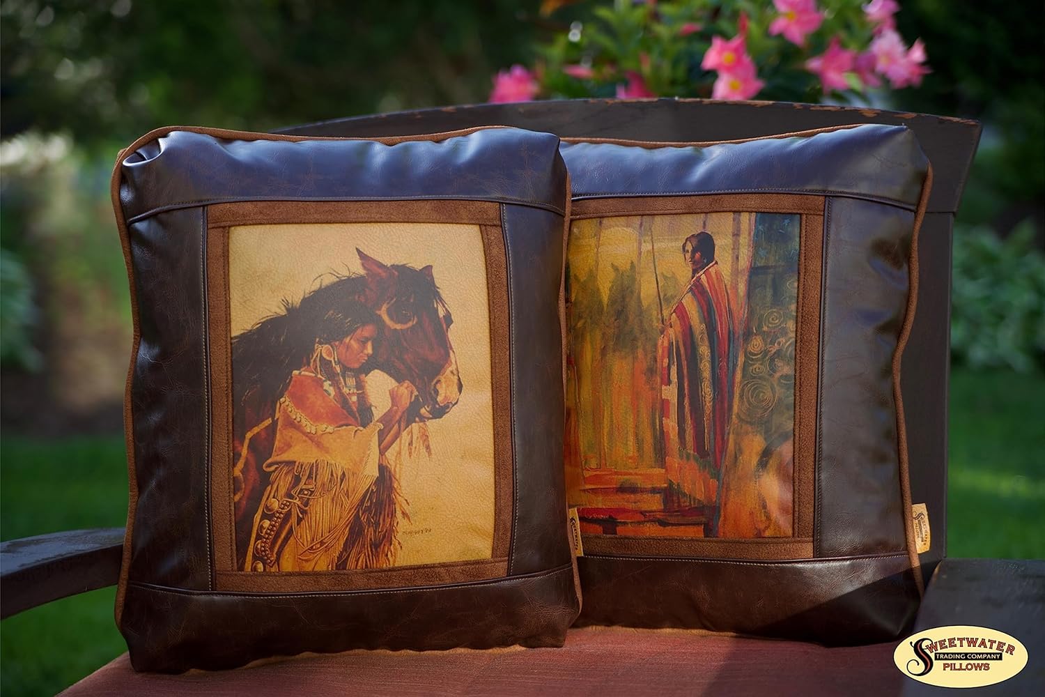 Almohadas decorativas artísticas de cuero de lujo, decoración del hogar, almohadas de sofá (moscas de trena)