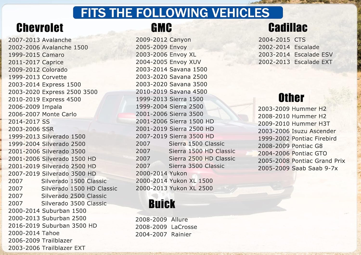 Juego de juntas de tapa de válvula de repuesto para Chevy Suburban Silverado Tahoe GMC Sierra Yukon Cadillac Escalade  Reemplazar VS 50504 R-1