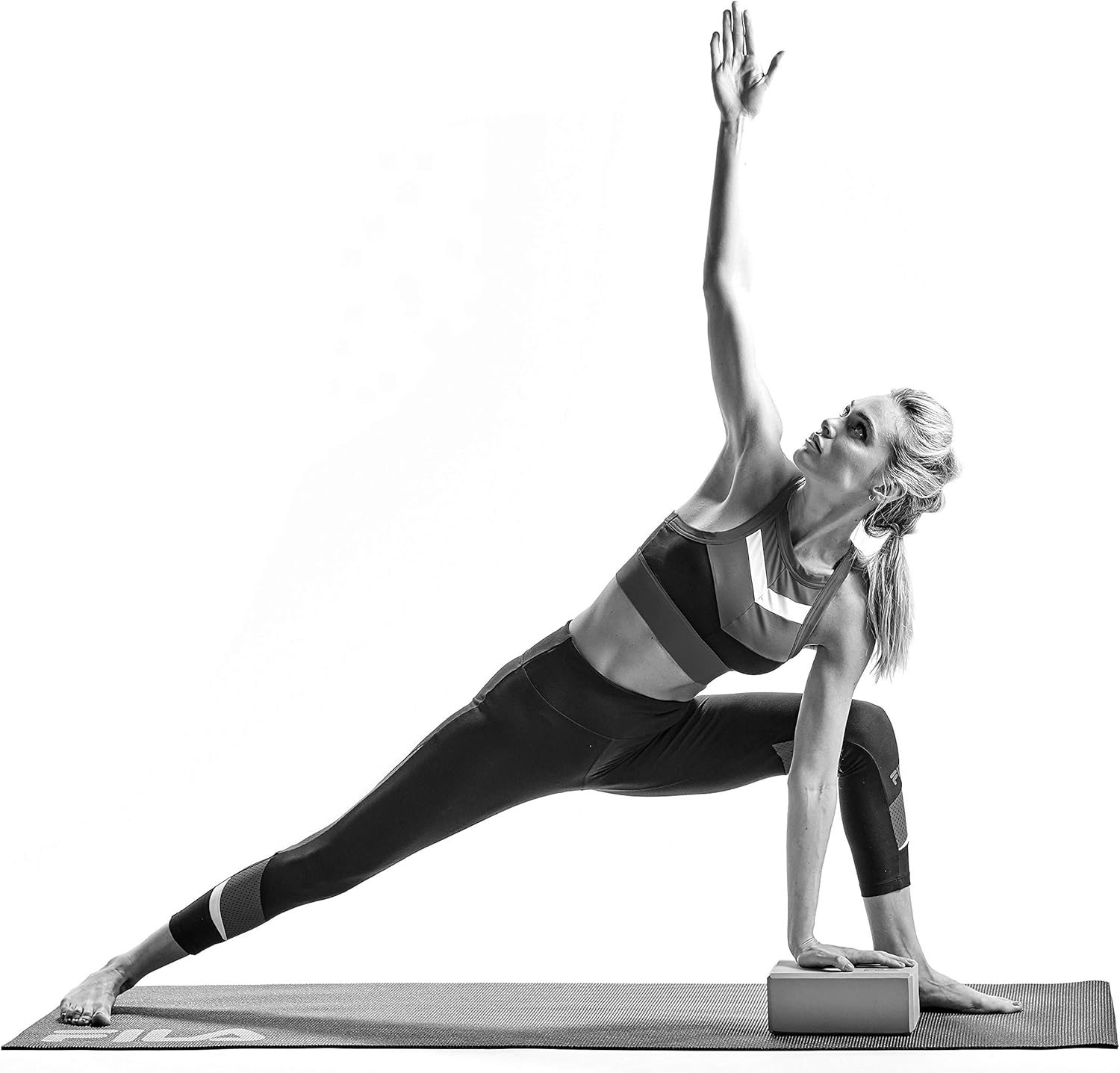 Bloque de yoga FILA Accessories – Bloques de espuma EVA para apoyo, equilibrio y estabilidad  Yoga, Pilates, barra, estiramiento, meditación