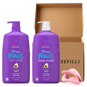 Set de champú y acondicionador, productos para el cabello para mujeres, aguacate, jojoba, sin parabenos, fórmula hidratante 2, paquete de producto Set de champú y acondicionador, productos para el cabello para mujeres, aguacate, jojoba, sin parabenos, fórmula hidratante 2, paquete de producto