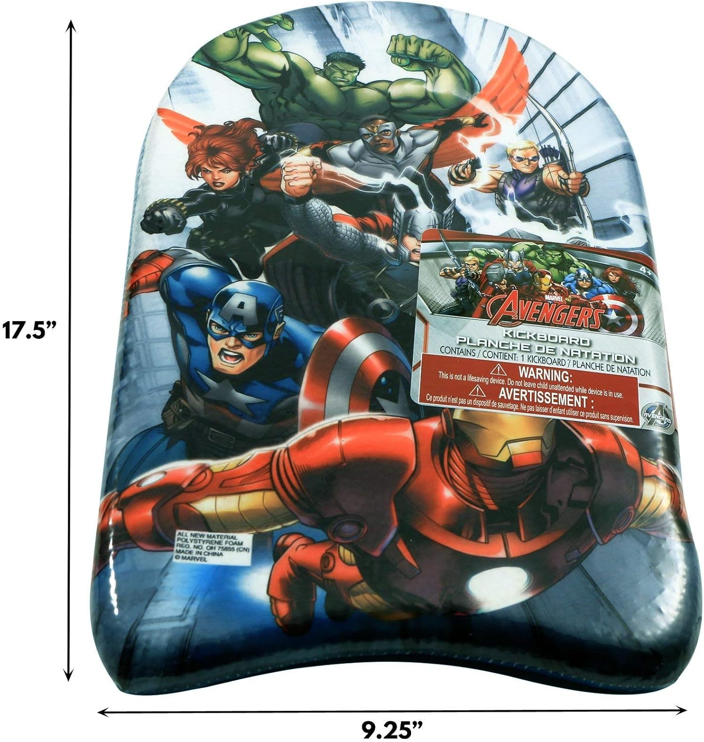 UPD Patineta de espuma Avengers