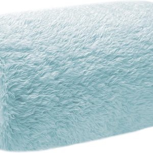 VASANI Manta de forro polar, manta de felpa súper suave para sofá cama, manta ligera y acogedora, azul, 50 x 60 pulgadas VASANI Manta de forro polar, manta de felpa súper suave para sofá cama, manta ligera y acogedora, azul, 50 x 60 pulgadas