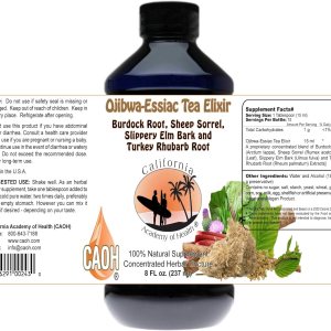 Elixir de té Ojibwa-Essiac – 8 oz (8.0 fl oz) de CAOH Elixir de té Ojibwa-Essiac – 8 oz (8.0 fl oz) de CAOH