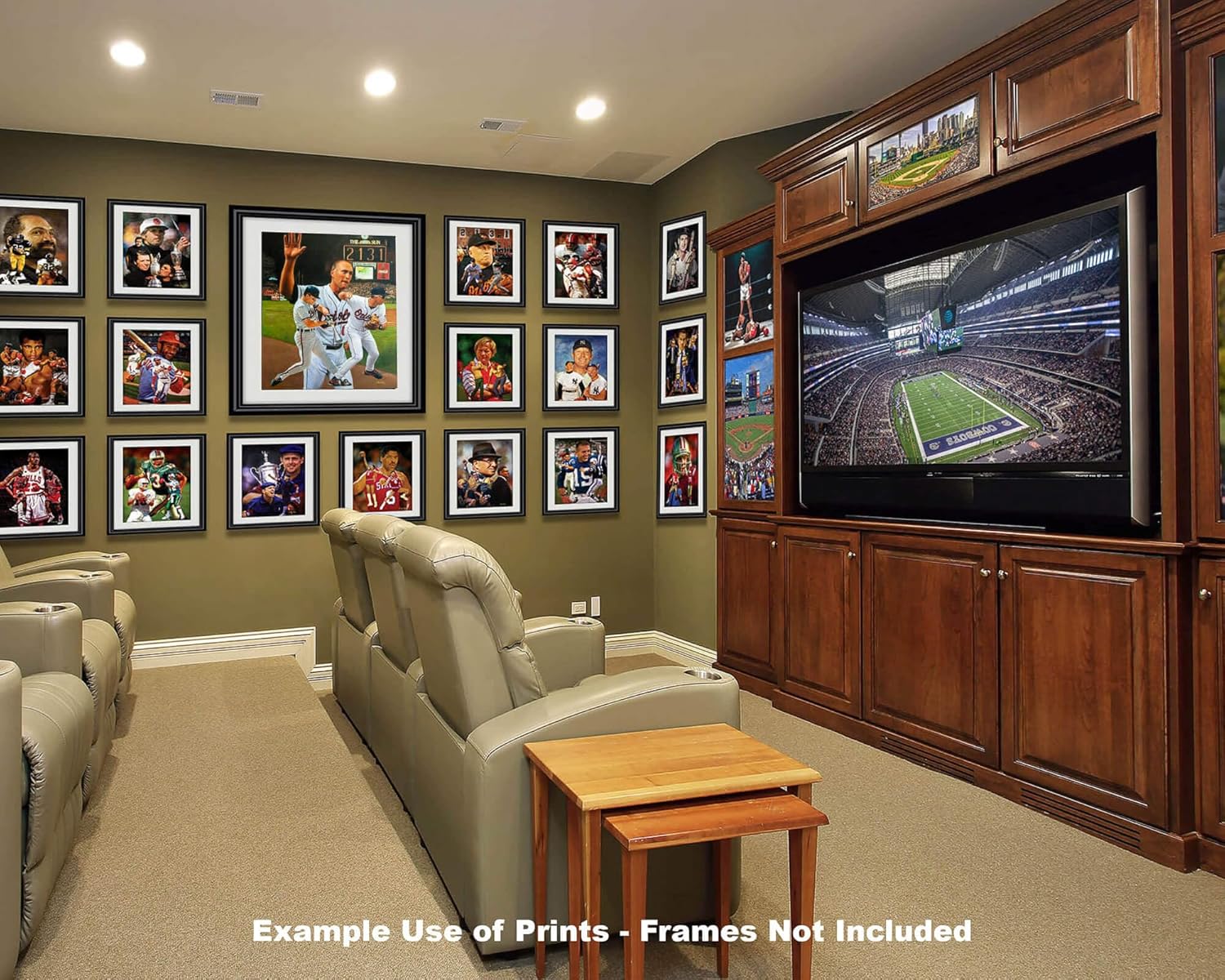 Cal Ripken Jr 3rd Base Short Stop Baltimore Orioles MLB Baseball Player HOF Hall of Fame Art Print 2AM3 on 24×30 matte paper