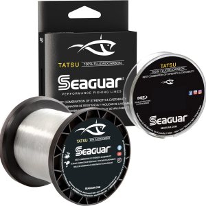 Seaguar Tatsu, fuerte y flexible, línea de pesca de alta calidad, 100% fluorocarbono, prácticamente invisible Seaguar Tatsu, fuerte y flexible, línea de pesca de alta calidad, 100% fluorocarbono, prácticamente invisible