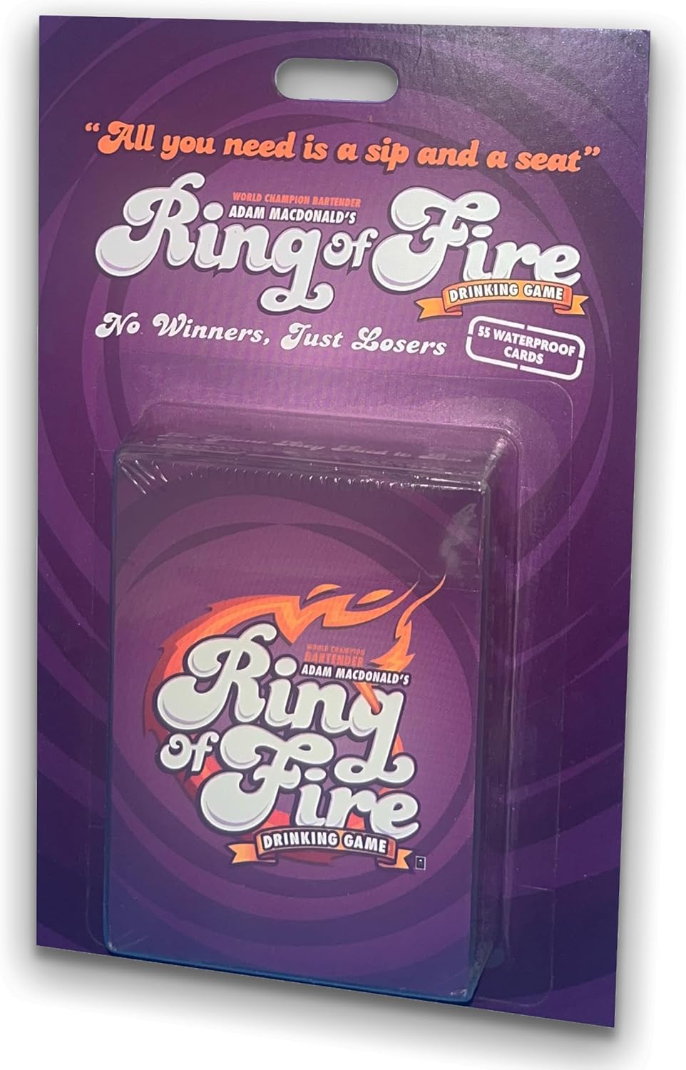 Juego de cartas Ring of Fire  Divertido juego de beber para fiesta de adultos  Juegos de cartas para noche de juegos, despedida de soltera,
