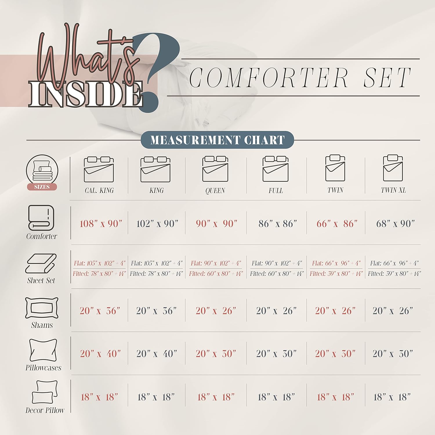 Elegant Comfort Juego de edredón reversible de 10 piezas, estampado de teñido anudado, almohada decorativa y sábana bajera con bolsillos