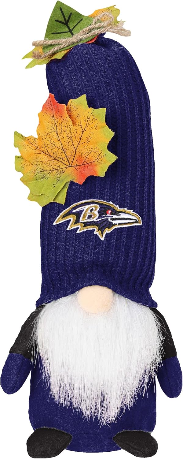 FOCO NFL Team Logo Stuffed Figure 10″ Plush Gnome