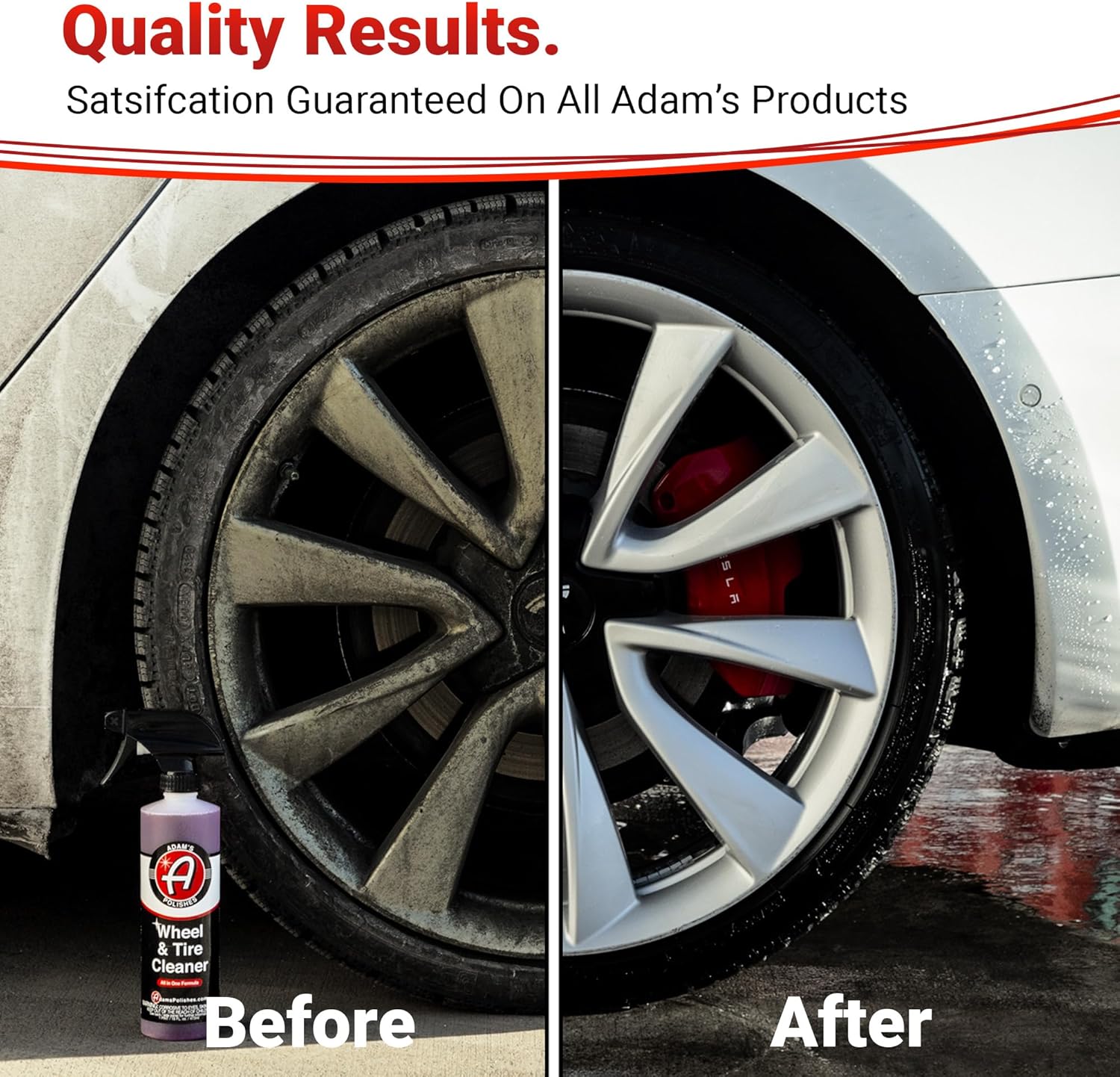 Adam’s Polishes Paquete de cepillos para ruedas detalladas, cepillos de limpieza de automóviles para limpiadores de ruedas y neumáticos, incluye