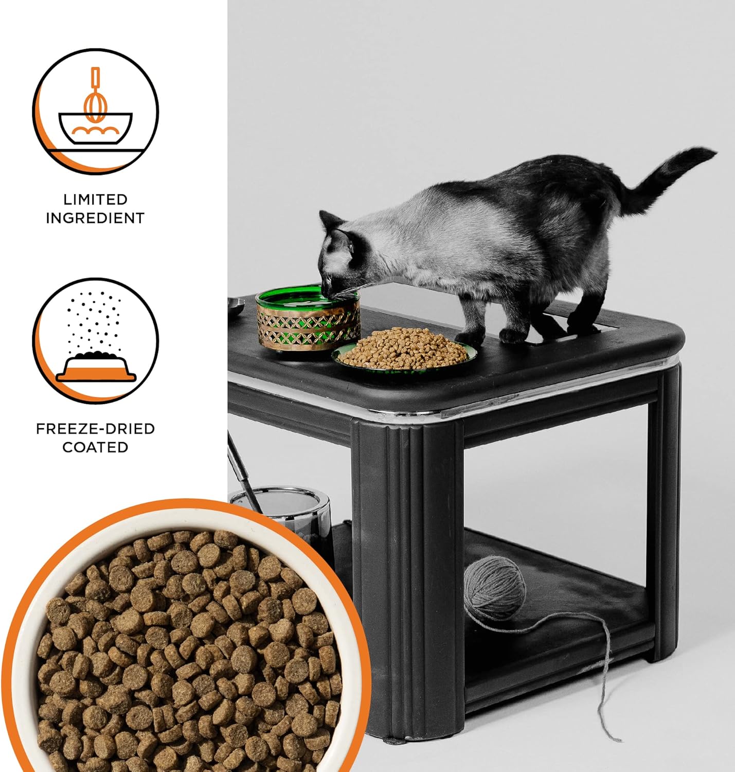 BIXBI Rawbble Receta de pollo seco para gatos, 10 libras
