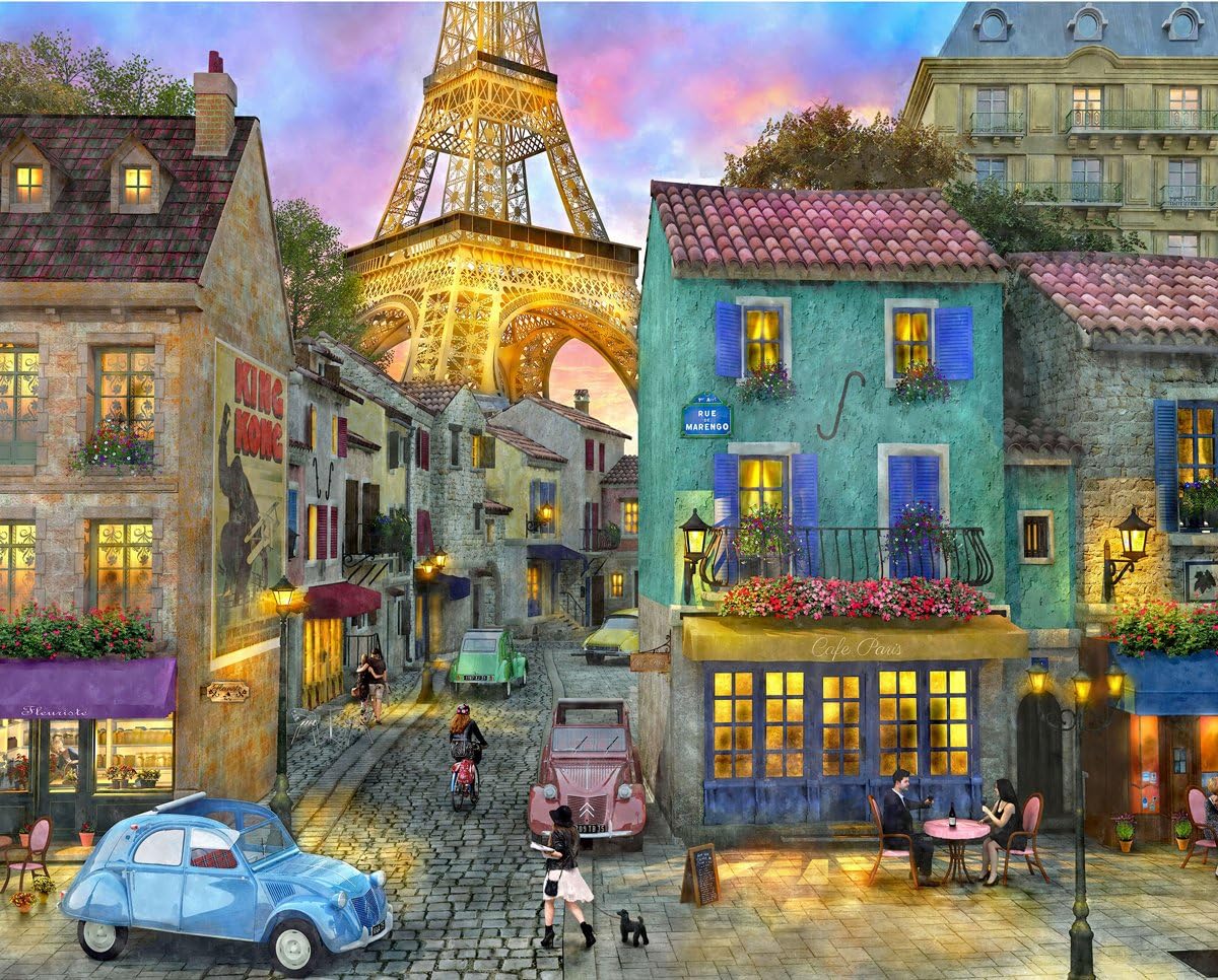 Springbok Puzzles Eiffel Mágica Rompecabezas (1000piezas)