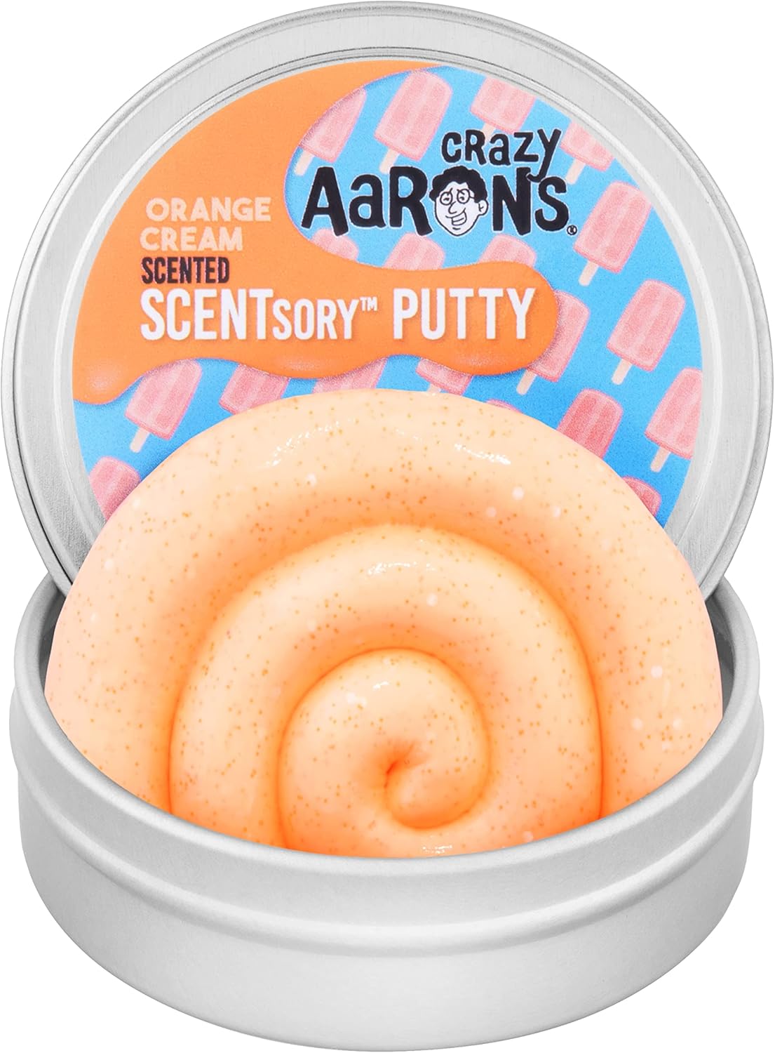 Crazy Aaron’s – Masilla Thinking Putty, regalo con aroma, juguete sensorial, para estirar, jugar y crear, nunca se seca, con lata de almacenamiento
