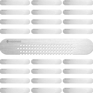 25 piezas de acero inoxidable 304 más duradero para ventana, agujero de llanto, parche de drenaje rápido PET autoadhesivo más pegajoso e impermeable 25 piezas de acero inoxidable 304 más duradero para ventana, agujero de llanto, parche de drenaje rápido PET autoadhesivo más pegajoso e impermeable