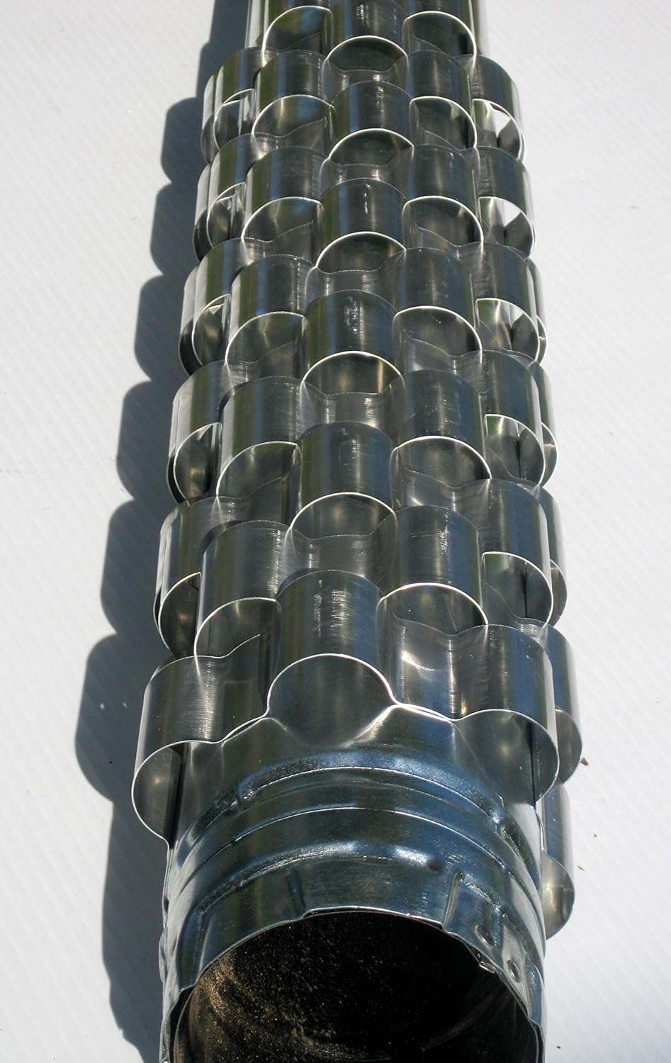 Intercambiador de calorrecuperadorradiadores tubo de estufa de pellets de diámetro de 3,6 pulgadas