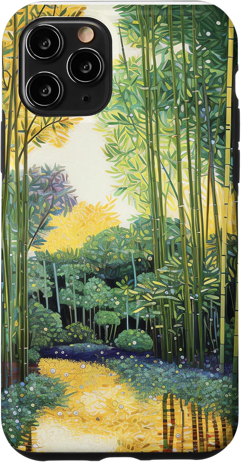 iPhone 11 Pro Bamboo Brilliance Immersed in the Chromatic Rich Nature Case