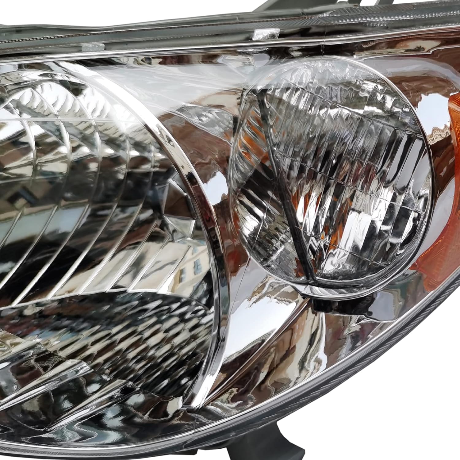 CNCEST Faro delantero para Pontiac Vibe Wagon 2005-2008, pasajero derecho y lado izquierdo del conductor, par de faros delanteros, 88973539,
