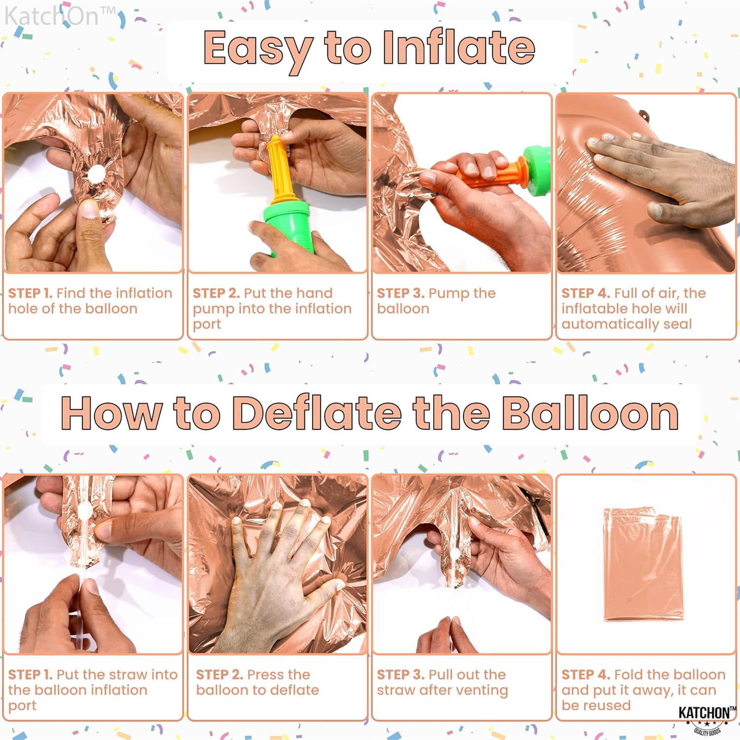 KatchOn, Globo de oro rosa con el número 3 de 50 pulgadas, globos de oro rosa con el número 3, decoraciones de tercer cumpleaños para niñas, globos