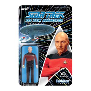 Super7 Star Trek La próxima generación del capitán Picard 3.75 en figura de reacción Super7 Star Trek La próxima generación del capitán Picard 3.75 en figura de reacción