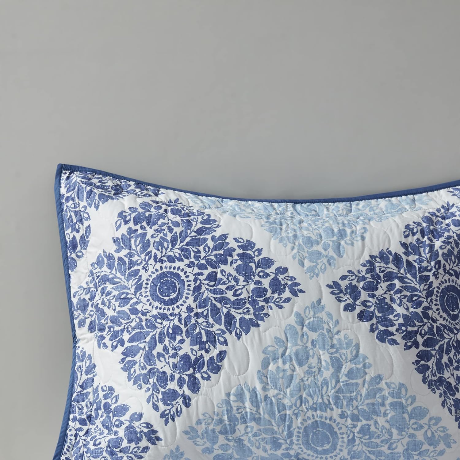 Madison Park Claire – Edredón de diseño moderno para todas las estaciones, juego de cama ligero y transpirable, fundas a juego, almohada decorativa,