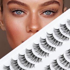 Pestañas postizas reutilizables de 0.47 pulgadas, pestañas postizas 3D de visón sintético, aspecto natural, 0.55 pulgadas, esponjosas, ojo de gato, Pestañas postizas reutilizables de 0.47 pulgadas, pestañas postizas 3D de visón sintético, aspecto natural, 0.55 pulgadas, esponjosas, ojo de gato,