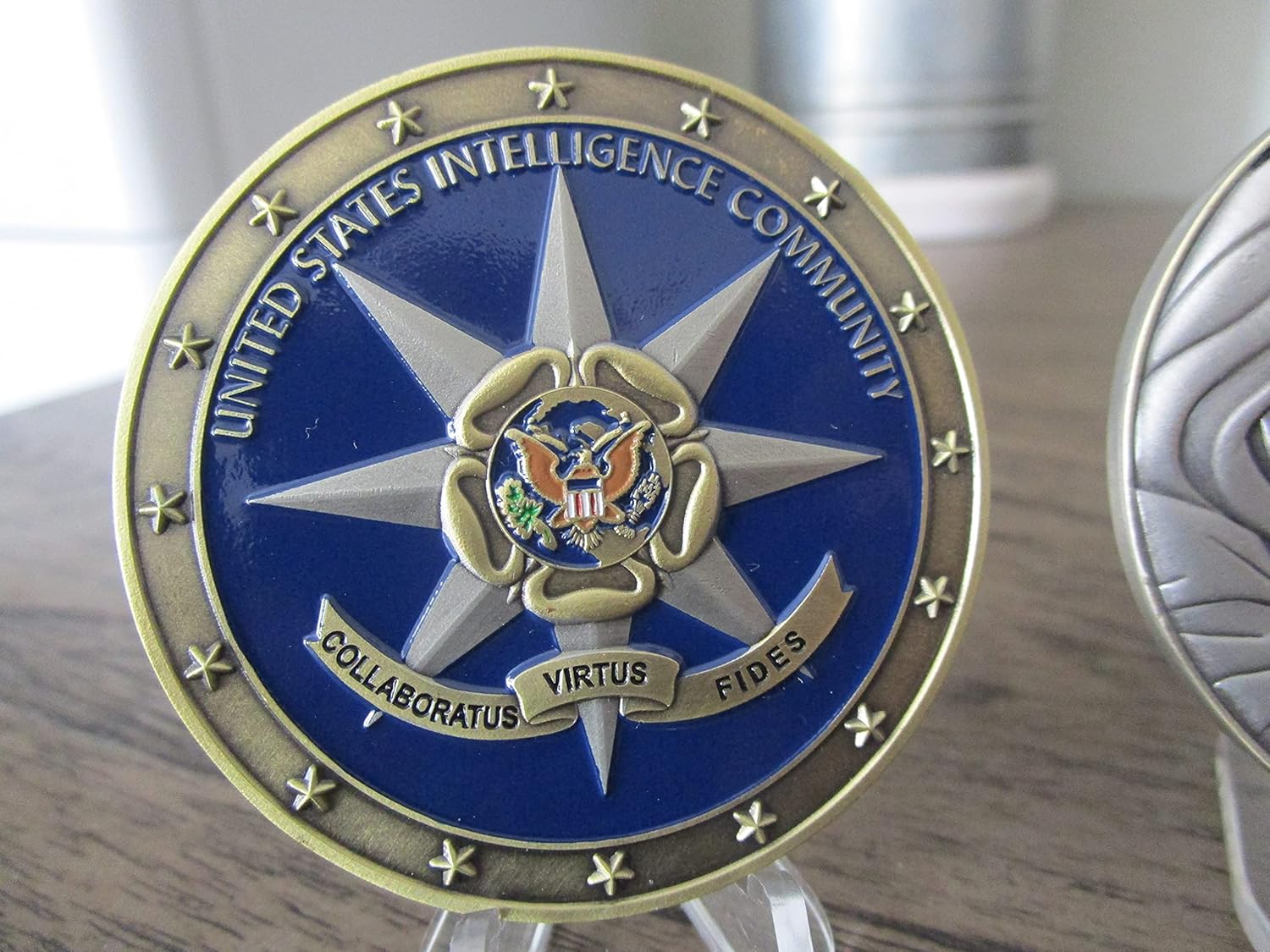 Inteligencia de los Estados Unidos Comunidad Reaper IC Intel SIGINT Challenge Coin