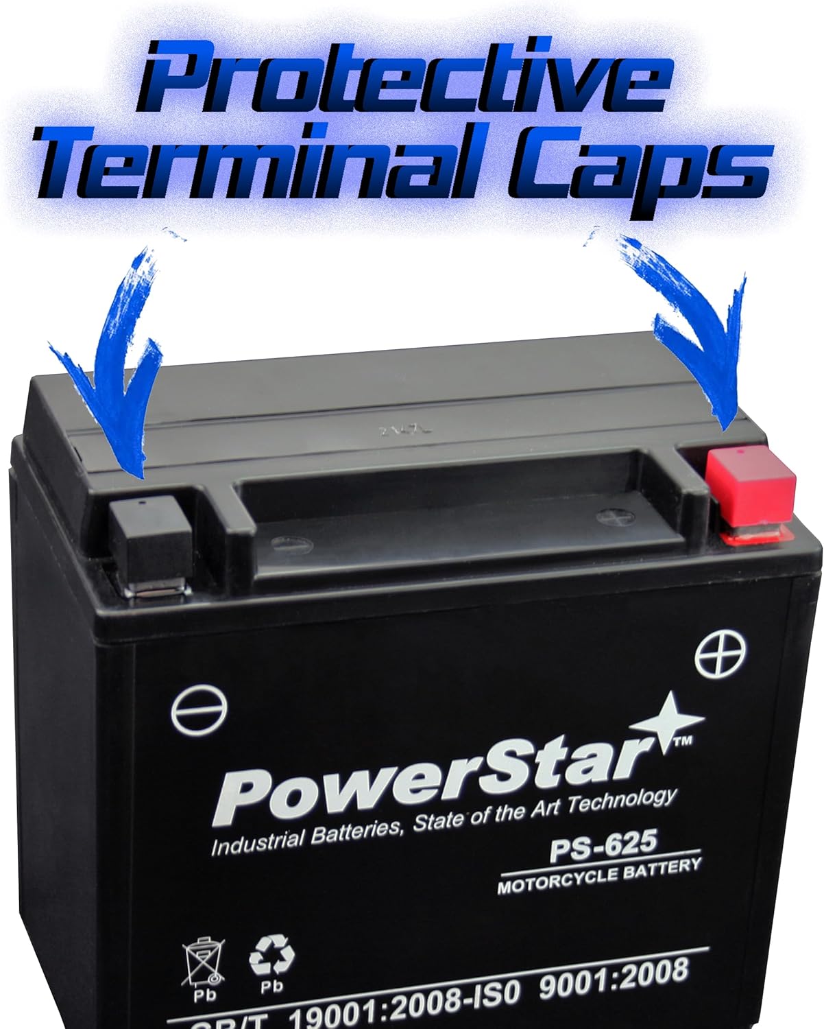 PowerStar YB16CL-B, PS-625 ATV Batería Compatible con John Deere Trail Buck 650 2004 a 2005