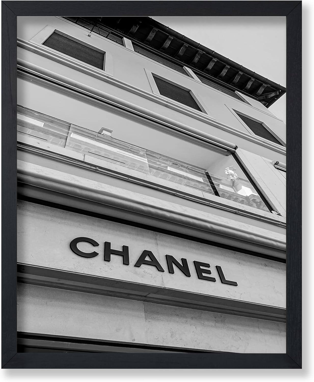 Poster Master Póster de marca de lujo, impresión frontal de tienda, arte de alta moda, arte de arquitectura, regalo para él, ella y fashionista,