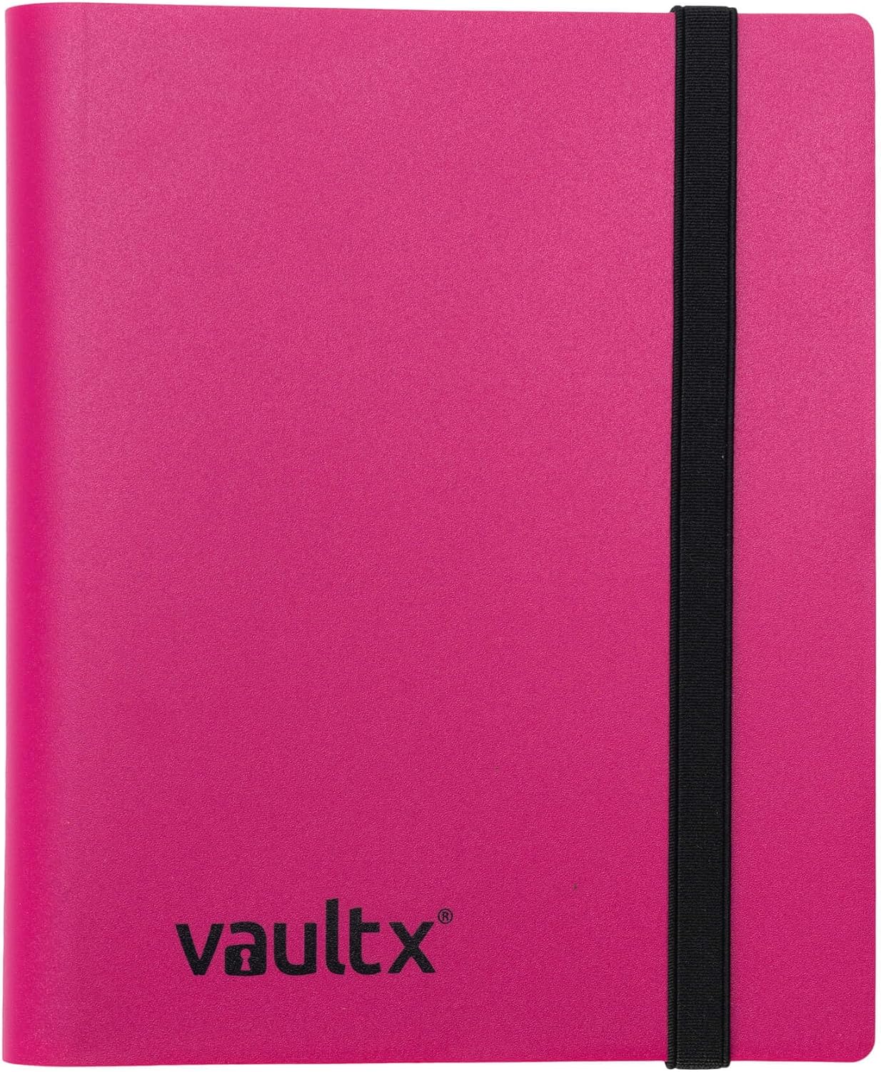 Vault X Carpeta  Carpeta de 4 bolsillos para tarjetas coleccionables  Carpeta de bolsillo de carga lateral 160 para TCG (rosa)