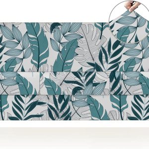 CRFATOP Fundas de sofá de 4 piezas para sofá de 3 cojines, fundas de sofá estampadas, funda elástica para sofá de 3 cojines separados, fundas de CRFATOP Fundas de sofá de 4 piezas para sofá de 3 cojines, fundas de sofá estampadas, funda elástica para sofá de 3 cojines separados, fundas de