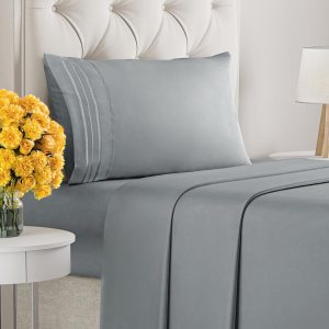 Juego de sábanas de 3 piezas tamaño individual XL, cómodas, transpirables y refrescantes, sábanas de lujo para mujeres y hombres, bolsillos Juego de sábanas de 3 piezas tamaño individual XL, cómodas, transpirables y refrescantes, sábanas de lujo para mujeres y hombres, bolsillos