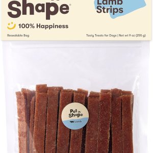 Pet ‘n Shape Golosinas para perros de cordero Jerky – 9 onzas Pet ‘n Shape Golosinas para perros de cordero Jerky – 9 onzas