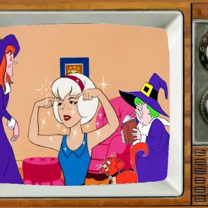 Sabrina The Teenage Witch TV – Imán para nevera, 2 x 3 pulgadas, diseño artístico de los sábados por la mañana, caricaturas para refrigerador, Sabrina The Teenage Witch TV – Imán para nevera, 2 x 3 pulgadas, diseño artístico de los sábados por la mañana, caricaturas para refrigerador,